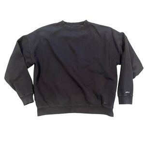 Kuwalla Tee Oversized Indigo Sweatshirt Crewneck Drop Shoulder Slouchy Fit XL